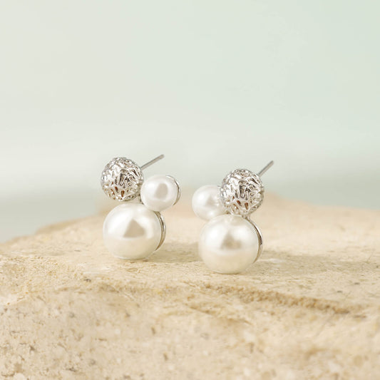 Quiet Garden Stud Earrings