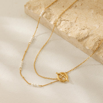 Old Money Double Necklace